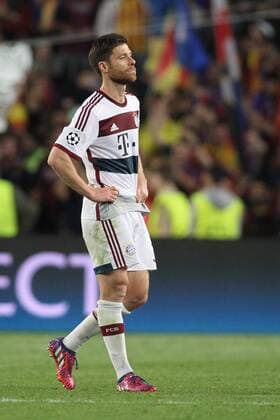 Xabi Alonso (FC Bayern Muenchen 3) FC Barcelona Barca vs FC Bayern Muenchen, Fussball, Champions League, Halbfinale, 06.05.2015, Foto: Schueler Eibner EP_JSE