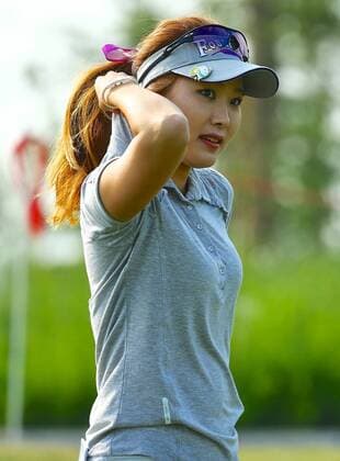 SHANGHAI, CHINA - MAY 07: (CHINA OUT) Zhang Surong of China looks during the first round match on day one of 2015 Buick Golf Championship at Shanghai Qizhong Garden Golf Club on May 7, 2015 in Shanghai, China.  CFP467131276 