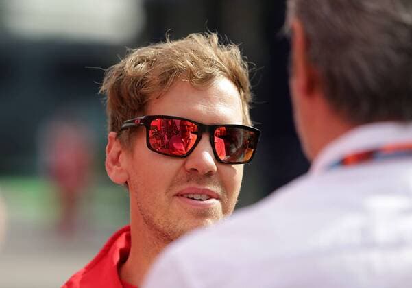 May 7, 2015 - Barcelona, Spain - SEBASTIAN VETTEL of Germany and Scuderia Ferrari is seen in the paddock during preparations to the 2015 Formula 1 Spanish Grand Prix at Circuit de Catalunya in Barcelona, Spain. F1 2015 - Spanish Grand Prix - Preparations - ZUMAg147