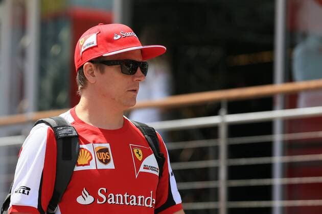 07.05.2015. Circuit de Catalunya Barcelona, Spain. F1 Grand Prix of Spain, driver arrival day. Scuderia Ferrari driver Kimi Raikkonen enters the F1 paddock xLeannexBoonx  ActionPlus11618726