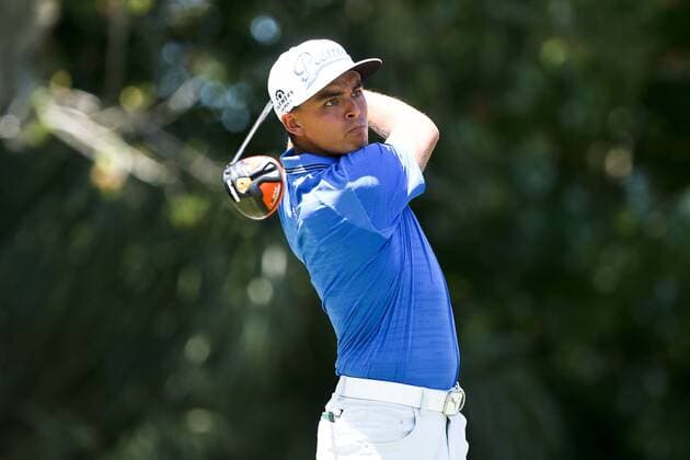 May 7, 2015 - Ponte Vedra Beach, Florida, United States - Rickie Fowler tees off the 6th hole during the first round of THE PLAYERS Championship. THE PLAYERS Championship - Round 1 - ZUMAw109