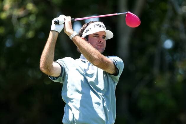May 7, 2015 - Ponte Vedra Beach, Florida, United States - Bubba Watson tees off the 6th hole during the first round of THE PLAYERS Championship. THE PLAYERS Championship - Round 1 - ZUMAw109