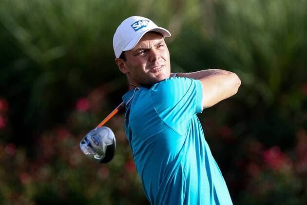 May 7, 2015 - Ponte Vedra Beach, Florida, United States - Martin Kaymer tees off the 18th hole during the first round of THE PLAYERS Championship. THE PLAYERS Championship - Round 1 - ZUMAw109