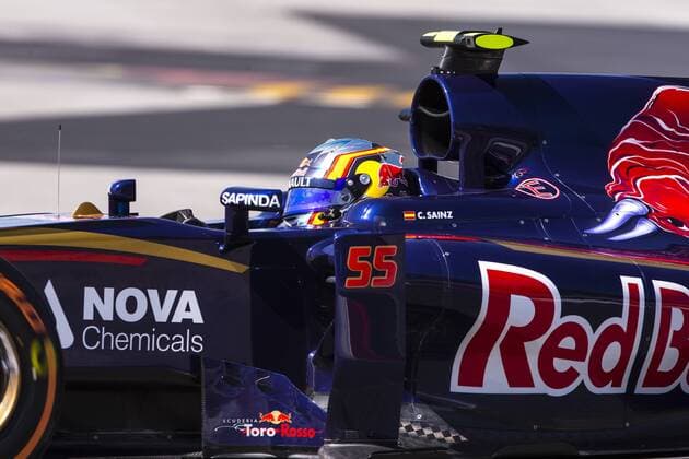 BARCELONA, SPAIN - March 8: Carlos Sainz during the Formula 1 Grand Prix of Spain Pirelli 2015 free practice 1 at Barcelona-Catalunya Circuit on March 8, 2015 in Barcelona, Spain. (Photo by Mikel Trigueros Urbanandsport Cordon Press) 
