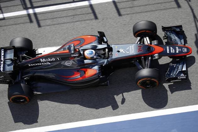 BARCELONA -may 08- SPAIN: Fernando Alonso in free practice of the GP of Spain Formula 1, held at the Circuit de Catalunya Barcelona, on May 8, 2015. Photo:Joan Valls Urbanandsport Cordon Press 
