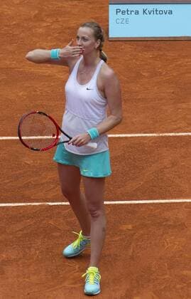 Tournament Madrid Open of tennis, match between Serena Williams (USA) and Petra Kvitova (CZE). Madrid, Spain May 8, 2015. Photo: Jose Luis Cuesta 261 Cordon Press. 