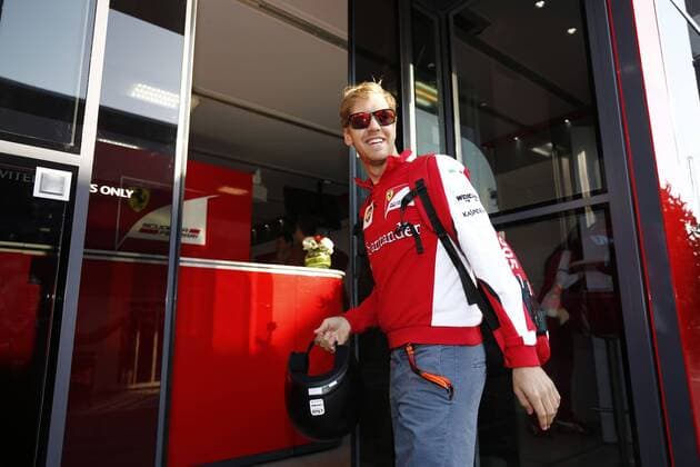Motorsports: FIA Formula One World Championship WM Weltmeisterschaft 2015, Grand Prix of Spain, 5 Sebastian Vettel (GER, Scuderia Ferrari), xHOCHxZWEIx