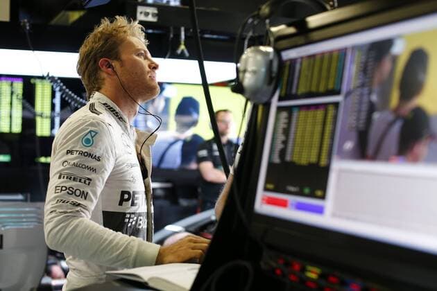 Motorsports: FIA Formula One World Championship WM Weltmeisterschaft 2015, Grand Prix of Spain, 6 Nico Rosberg (GER, Mercedes AMG Petronas Formula One Team), xHOCHxZWEIx