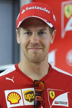 Aktuell Motorsport, Formel 1, GP Barcelona, Pressetermin Ferrari mit Sebastian Vettel und Kimi Räikkönen Sebastian VETTEL,GER (Scuderia Ferrari),Aktion,Einzelbild,angeschnittenes Einzelmotiv,Portraet,Portrait,Porträt, Pressekonferenz. Formel 1:GP von Spanien,Circuit de Catalunya,Saison2015,am 07.05.2015.