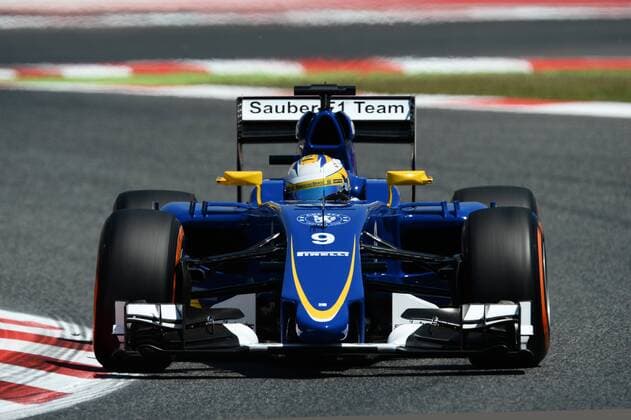 May 8, 2015 - Melbourne, AUSTRALIEN - 150508 Marcus Ericsson (SWE) Sauber infÃƒÂ¶r Spaniens Grand Prix i Formel 1 den 8 maj 2015 i Barcelona..Foto: Patrik Lundin BILDBYRÃƒâÄ¦N COP 167 - SWEDEN ONLY Spanish Grand Prix Practice  - ZUMAb138