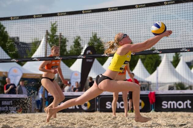 08.05.2015, Muenster, Schlossplatz smart beach tour, Supercup Münster Muenster, Qualifikation Abwehr Lisa Arnholdt