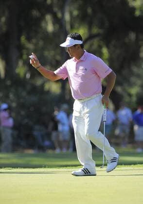 08 May 2015: K.J. Choi during the second round of The Players Championship at TPC Sawgrass Ponte Vedra Beach Florida. GOLF: MAY 08 PGA Golf Herren - THE PLAYERS Championship - Second Round Icon150580208 EDITORIAL USE ONLY