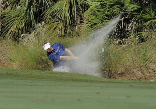 08 May 2015: Billy Hurley III during the second round of The Players Championship at TPC Sawgrass Ponte Vedra Beach Florida. GOLF: MAY 08 PGA Golf Herren - THE PLAYERS Championship - Second Round Icon150580296 EDITORIAL USE ONLY