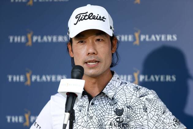Aktuell Golf - The Players Championship in Ponte Vedra Beac May 8, 2015 - Ponte Vedra Beach, Florida, United States - Kevin Na speaks to the media after the second round of THE PLAYERS Championship. THE PLAYERS Championship - Round 2 - ZUMAw109