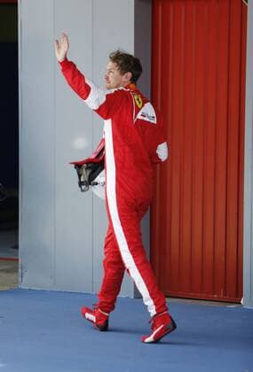 Motorsports: FIA Formula One World Championship WM Weltmeisterschaft 2015, Grand Prix of Spain, 5 Sebastian Vettel (GER, Scuderia Ferrari), xHOCHxZWEIx