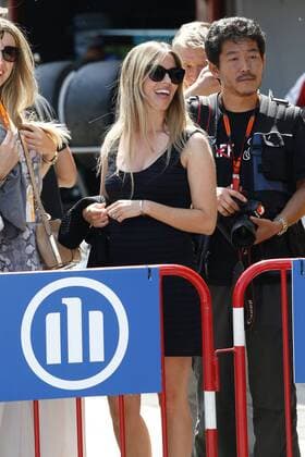 Motorsports: FIA Formula One World Championship WM Weltmeisterschaft 2015, Grand Prix of Spain, Vivian, wife of 6 Nico Rosberg (GER, Mercedes AMG Petronas F1 Team) xHOCHxZWEIx