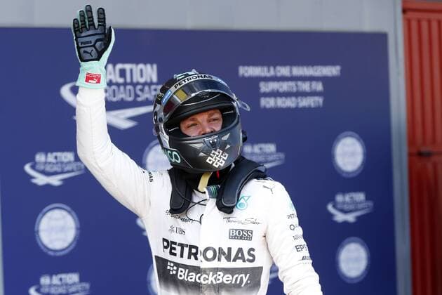 Motorsports: FIA Formula One World Championship WM Weltmeisterschaft 2015, Grand Prix of Spain, 6 Nico Rosberg (GER, Mercedes AMG Petronas Formula One Team), xHOCHxZWEIx