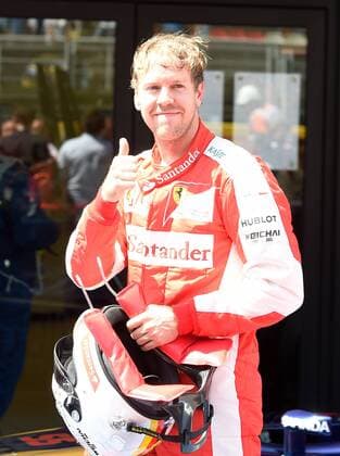 Sebastian Vettel, Scuderia Ferrari, formula 1 GP, Spanien in Barcelona 09.05.2015 Photo:mspb Jerry Andre Sebastian Vettel, formula 1 GP, Spanien
