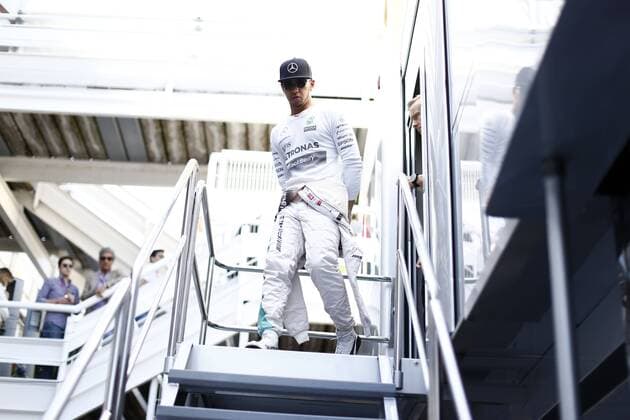 Motorsports: FIA Formula One World Championship WM Weltmeisterschaft 2015, Grand Prix of Spain, 44 Lewis Hamilton (GBR, Mercedes AMG Petronas Formula One Team), xHOCHxZWEIx
