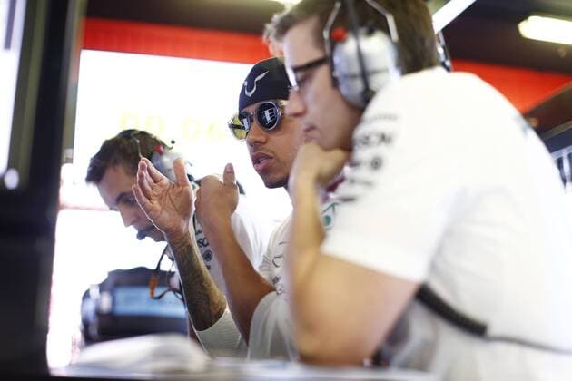 Motorsports: FIA Formula One World Championship WM Weltmeisterschaft 2015, Grand Prix of Spain, 44 Lewis Hamilton (GBR, Mercedes AMG Petronas Formula One Team), xHOCHxZWEIx