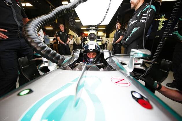 Motorsports: FIA Formula One World Championship WM Weltmeisterschaft 2015, Grand Prix of Spain, 6 Nico Rosberg (GER, Mercedes AMG Petronas Formula One Team), xHOCHxZWEIx
