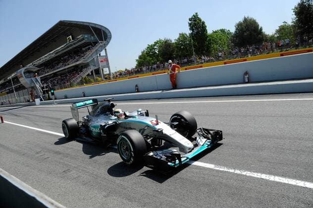 Lewis Hamilton; Mercedes Grand Prix, formula 1 GP, Spanien in Barcelona 09.05.2015 Photo:mspb Lukas Gorys Lewis Hamilton; formula 1 GP, Spanien,