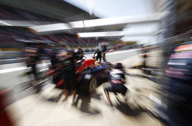 Motorsports: FIA Formula One World Championship WM Weltmeisterschaft 2015, Grand Prix of Spain, 3 Daniel Ricciardo (AUS, Infiniti Red Bull Racing), xHOCHxZWEIx