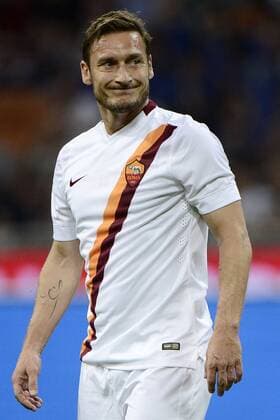 Francesco Totti Roma Dejection Serie A AC Milan - AS Rom giuseppexceleste