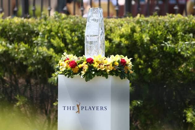 Aktuell Golf - The Players Championship in Ponte Vedra Beach May 9, 2015 - Ponte Vedra Beach, Florida, United States - General view of the trophy during the third round of THE PLAYERS Championship. THE PLAYERS Championship - Round 3 - ZUMAw109