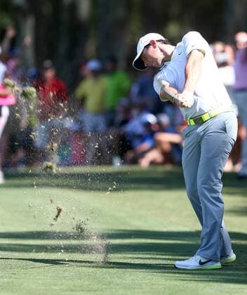 Aktuell Golf - The Players Championship in Ponte Vedra Beach May 9, 2015 - Ponte Vedra Beach, Florida, United States - Rory McIlroy hits a fairway shot during the third round of THE PLAYERS Championship. THE PLAYERS Championship - Round 3 - ZUMAw109