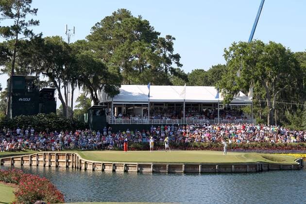 May 9, 2015 - Ponte Vedra Beach, Florida, United States - Rory McIlroy putts the 17th green during the third round of THE PLAYERS Championship. THE PLAYERS Championship - Round 3 - ZUMAw109