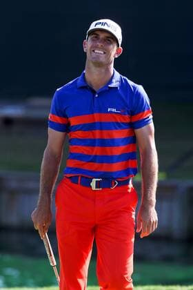 May 9, 2015 - Ponte Vedra Beach, Florida, United States - Billy Horschel reacts after missing a putt during the third round of THE PLAYERS Championship. THE PLAYERS Championship - Round 3 - ZUMAw109
