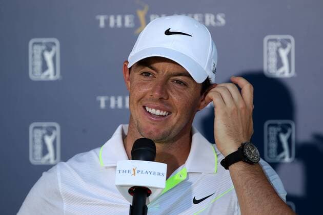 May 9, 2015 - Ponte Vedra Beach, Florida, United States - Rory McIlroy speaks to the media after the third round of THE PLAYERS Championship. THE PLAYERS Championship - Round 3 - ZUMAw109