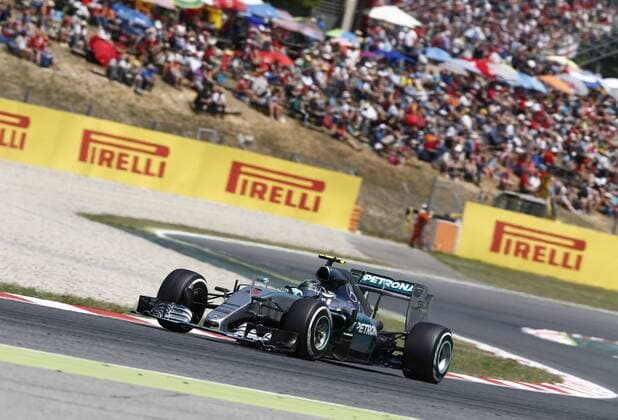 Motorsports: FIA Formula One World Championship WM Weltmeisterschaft 2015, Grand Prix of Spain, 6 Nico Rosberg (GER, Mercedes AMG Petronas Formula One Team), xHOCHxZWEIx