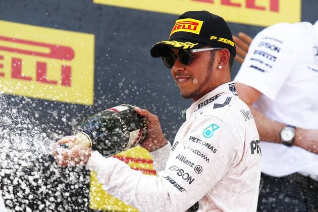 Motorsports: FIA Formula One World Championship WM Weltmeisterschaft 2015, Grand Prix of Spain, 44 Lewis Hamilton (GBR, Mercedes AMG Petronas Formula One Team), xHOCHxZWEIx