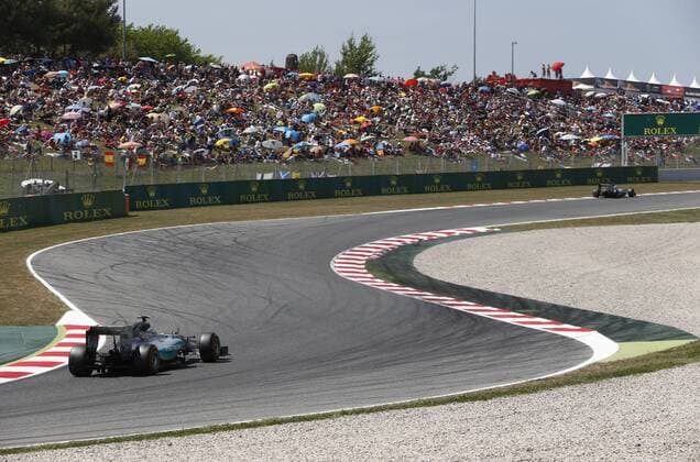 Motorsports: FIA Formula One World Championship WM Weltmeisterschaft 2015, Grand Prix of Spain, 6 Nico Rosberg (GER, Mercedes AMG Petronas Formula One Team), xHOCHxZWEIx