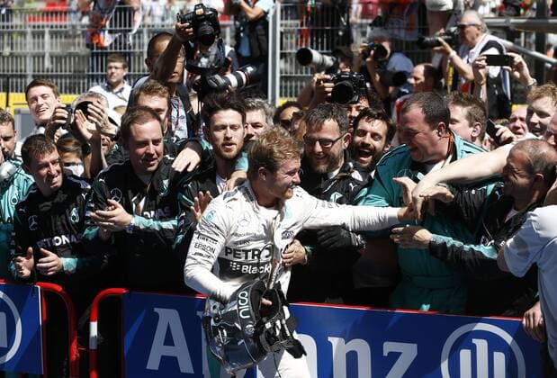 Motorsports: FIA Formula One World Championship WM Weltmeisterschaft 2015, Grand Prix of Spain, 6 Nico Rosberg (GER, Mercedes AMG Petronas Formula One Team), xHOCHxZWEIx