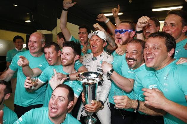 Motorsports: FIA Formula One World Championship WM Weltmeisterschaft 2015, Grand Prix of Spain, 6 Nico Rosberg (GER, Mercedes AMG Petronas Formula One Team), xHOCHxZWEIx