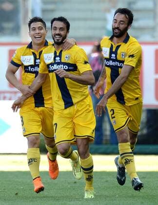 Aktuell Fußball, Italien, AC Parma - SSC Neapel Serie A FC Parma - SSC Neapel l esultanza di Palladino dopo il gol xHOCHxZWEIx xItalyxPhotoxPressx 