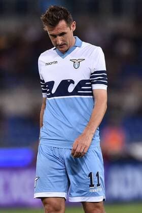 Serie A Lazio Rom - Inter Mailand Miroslav Klose 