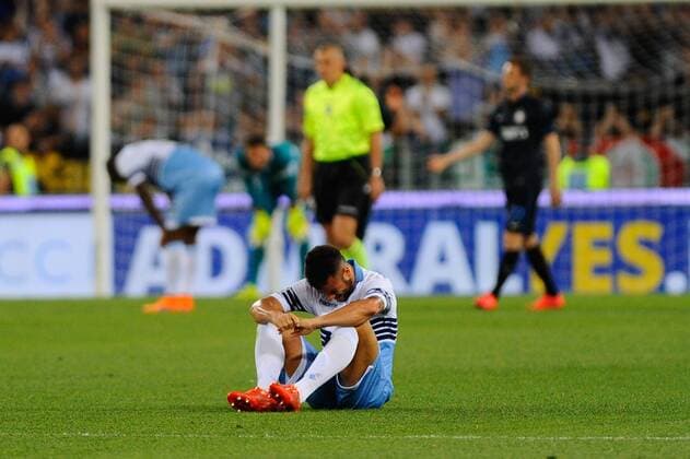 Serie A, Lazio Rom - Inter Mailand Felipe Anderson della Lazio a fine partita xHOCHxZWEIx xItalyxPhotoxPressx 