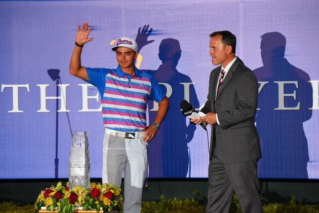10 May 2015: Rickie Fowler players champion 2015 during the final round of The Players Championship at TPC Sawgrass Ponte Vedra Beach Florida. GOLF: MAY 10 PGA Golf Herren - THE PLAYERS Championship - Final Round Icon1505101314 EDITORIAL USE ONLY