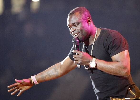 Gerald Asamoah Schlager Ole Party Arena auf Schalke 09.05.2015. Ole auf Schalke die groesste Party Deutschlands, Gerald Asamoah Stiftung. , EP_USL