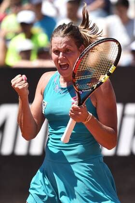 Karin Knapp Italy Esultanza Celebration Roma 11-05-2015 Foro Italico, Tennis Internazionali di Tennis d Italia Foto Andrea Staccioli Insidefoto andreaxstaccioli