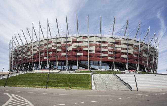 May 12, 2015 - Warsaw, Poland - National Stadium in Warsaw, on May 12, 2015. National Stadium in Warsaw  - ZUMAn230