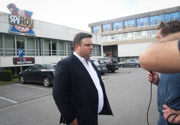 - CHARLEROI, BELGIUM: Spirou s Charleroi manager Benoit Cuisinier talks to the press at the Spiroudome hall in Charleroi after Danish Spirou Charleroi player Rasmus Larsen passed away earlier today, Wednesday 13 May 2015. VIRGINIExLEFOUR  x04622737x