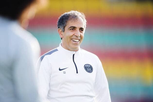 May 13, 2015 - Berlin - 150513 Paris Saint Germain PSG - Farid Benstiti Training Champions League CL Damen Fussball Damenfussball .Foto: JohannaxLundberg kod JL 135373 News - May 13, 2015  - ZUMAb138