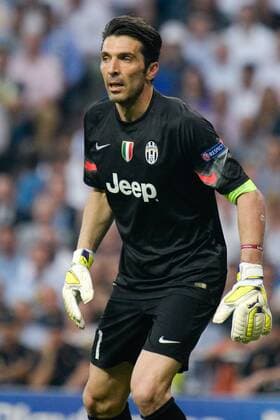 Gianluigi Buffon (Torwart, Juve), Einzelbild, Aktion, Action, Fussball, UEFA Champions League, Real Madrid - Juventus Turin,  xjgx