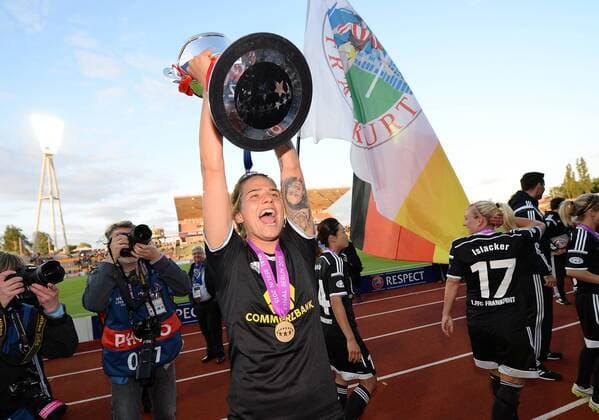 14.05.2015, xjhx, Fussball UEFA Champions League Womans, 1.FFC Frankfurt - FC Paris St. Germain , v.l. Dzsenifer Marozsan (1.FFC Frankfurt)