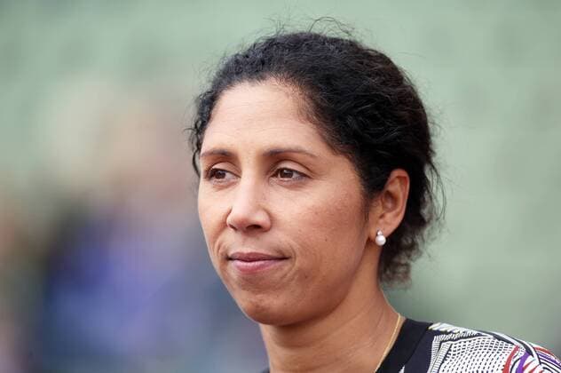 Steffi Jones Direktorin DFB Aktion Portrait Portraet Porträt Einzelbild FFC Frankfurt - PSG Paris Staint-Germain UEFA Womens Championsleague Finale Final Endspiel 14.05.2015 Fußball Fussball Friedrich-Ludwig-Jahn Sportpark Berlin Frauen Saison 2014 2015